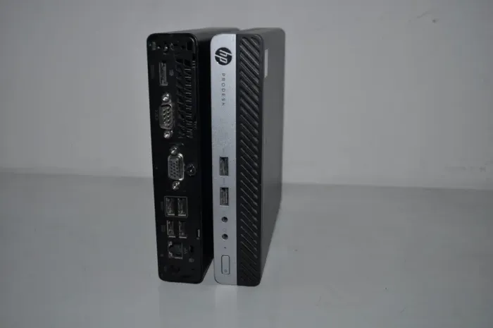 Неттоп HP ProDesk 400 G3 Mini PC USFF / Intel Core i5-7500T (4 ядра по 2.7 - 3.3 GHz) / 16 GB DDR4 / 240 GB SSD / Intel HD Graphics 630 / Windows 11 Pro + Блок живлення б/в - зображення 6