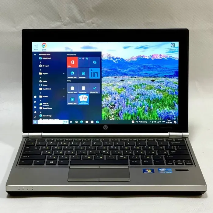 Нетбук Б-клас HP EliteBook 2170p / 11.6" (1366x768) TN / Intel Core i5-3437U (2 (4) ядра по 1.9 - 2.9 GHz) / 8 GB DDR3 / 128 GB SSD / Intel HD Graphics 4000 / WebCam / Windows 10 Pro б/в - зображення 2