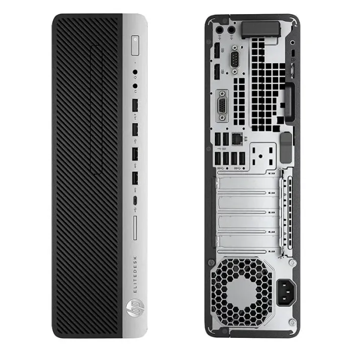 ПК HP EliteDesk 800 G3 SFF / Intel Core i5-7400 (4 ядра по 3.0 - 3.5 GHz) / 8 GB DDR4 / 120 GB SSD / Intel HD Graphics 630 б/в - зображення 2
