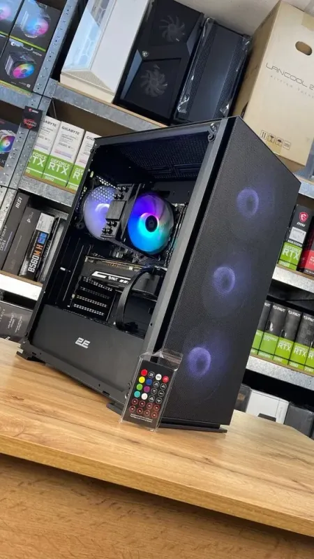 Збірка під замовлення: 2E Gaming Virtus Neo G3301N Tower / AMD Ryzen 5 3600 (6 (12) ядер по 3.6 - 4.2 GHz) / 16 GB DDR4 / 500 GB SSD M.2 / nVidia GeForce GTX 1060, 6 GB GDDR6X, 192-bit / HDMI / 550W б/в - зображення 4