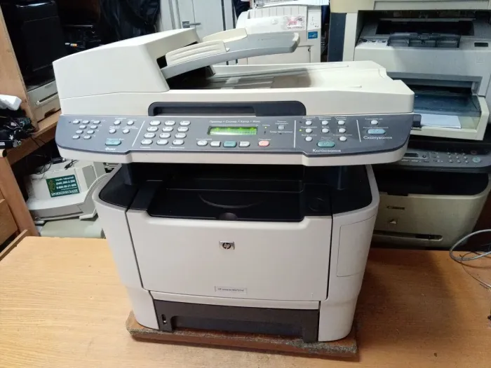 МФУ HP LaserJet M2727nf / Лазерная монохромная печать / 1200x1200 dpi / A4 / 26 стр/мин / USB 2.0, Ethernet / Дуплекс б/в - зображення 2