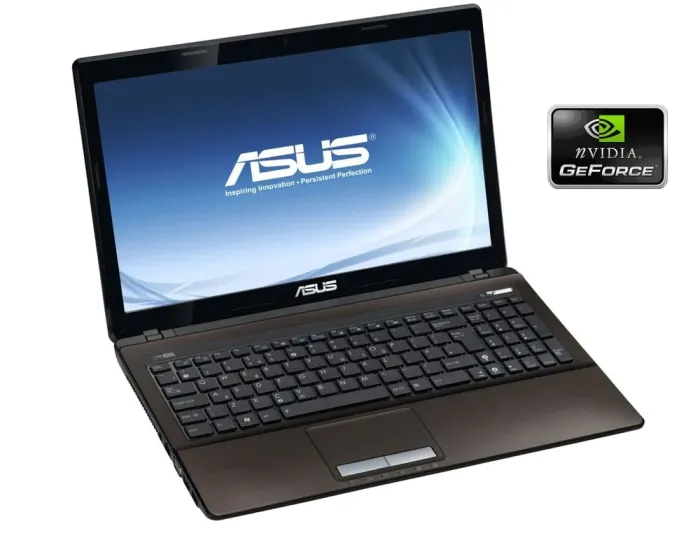Ноутбук Б-клас Asus K53S / 15.6" (1366x768) TN / Intel Core i3-2350M (2 (4) ядра по 2.3 GHz) / 8 GB DDR3 / 120 GB SSD + 500 GB HDD / nVidia GeForce 610M, 2 GB GDDR3, 64-bit / WebCam б/в - зображення 1
