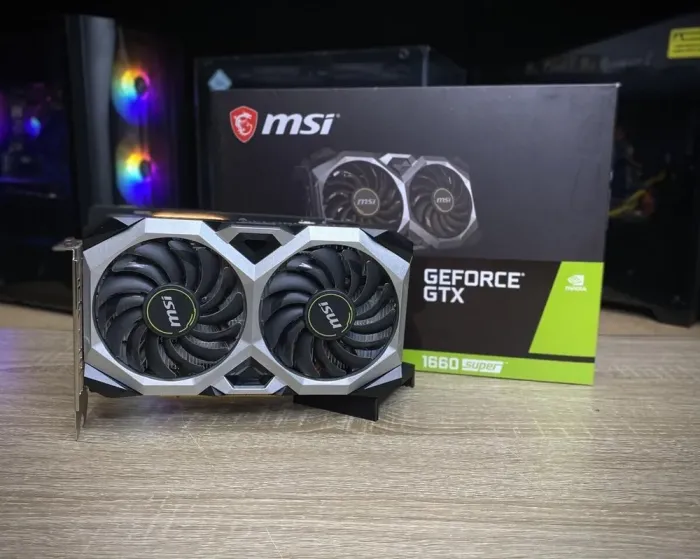 Дискретна відеокарта MSI GeForce GTX 1660 Super Ventus XS OC, 6 GB GDDR6, 192-bit / 1x HDMI, 3x DisplayPort / Коробка / (GTX 1660 SUPER VENTUS XS OC) б/в - зображення 2