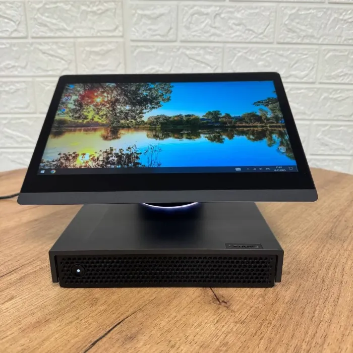 Моноблок (конференц-хаб) Lenovo ThinkSmart Hub 500 / 11.6" (1920x1080) IPS Touch / Intel Core i5-7400T (4 ядра по 2.4 - 3.0 GHz) / 8 GB DDR4 / 128 GB SSD / Intel HD Graphics 630 б/в - зображення 3