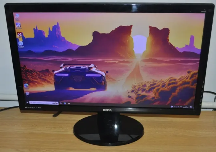 Монітор Б-клас BenQ GL2450 Black/24" (1920x1080) TN/VGA, DVI/VESA 100x100 + Кабелі (VGA або DVI на вибір) та живлення б/в - зображення 10