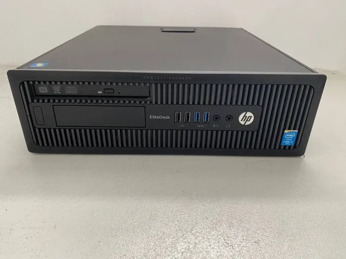 Комп'ютер HP EliteDesk 800 G1 SFF / Intel Core i5-4590 (4 ядра по 3.3 - 3.7 GHz) / 8 GB DDR3 / 240 GB SSD / Intel HD Graphics 4600 / DVD ROM / VGA б/в - зображення 2