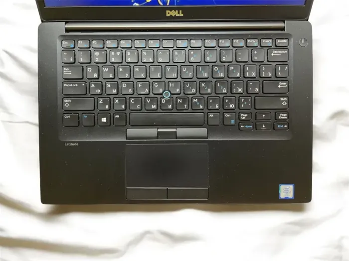 Ноутбук Dell Latitude 7480 / 14" (1920x1080) IPS / Intel Core i7-7600U (2 (4) ядра по 2.8 - 3.9 GHz) / 8 GB DDR4 / 256 GB SSD M.2 / Intel HD Graphics 620 / WebCam / Без АКБ б/в - зображення 3