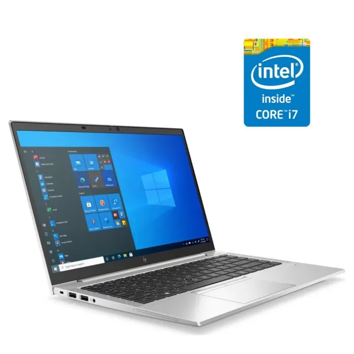 Ультрабук HP EliteBook 840 G8 / 14" (1920x1080) IPS / Intel Core i7-1185G7 (4 (8) ядра по 3.0 - 4.8 GHz) / 8 GB DDR4 / 240 GB SSD / Intel Iris Xe Graphics / WebCam / LTE б/в - зображення 1