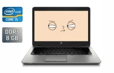 Ультрабук Б-клас HP EliteBook 840 G1 / 14" (1600x900) TN / Intel Core i5-4300U (2 (4) ядра по 1.9 - 2.9 GHz) / 8 GB DDR3 / 240 GB SSD / Intel HD Graphics 4400 / WebCam / Fingerprint / Windows 10 б/в
