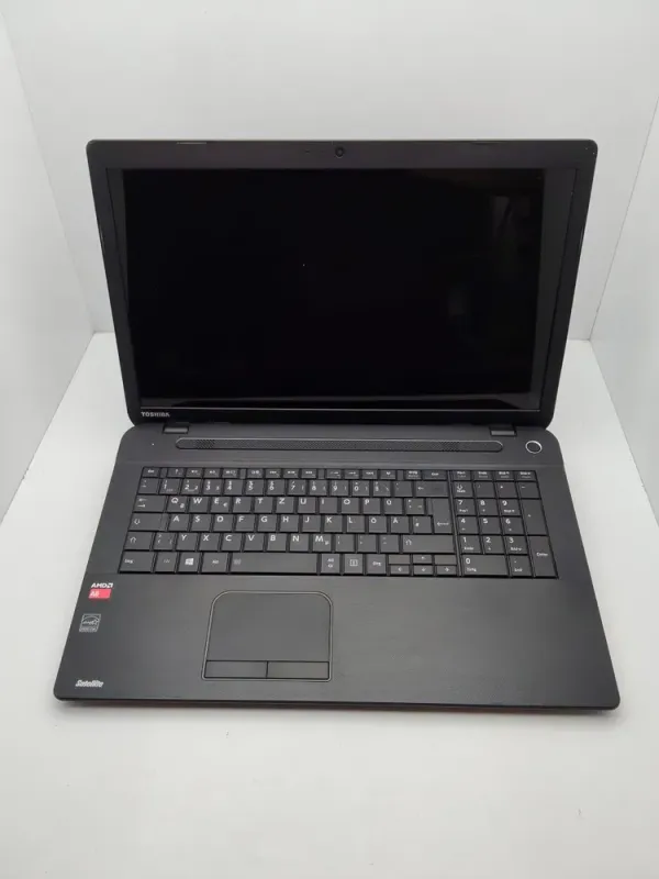 Ноутбук Toshiba C70 / 17.3" (1600x900) TN / AMD A6-6310 (4 ядра по 1.8 - 2.4 GHz) / 8 GB DDR3 / 750 GB HDD / AMD Radeon R4 Graphics / WebCam б/в - зображення 2
