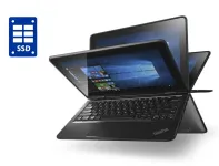 Нетбук-трансформер Lenovo ThinkPad Yoga 11e / 11.6" (1366x768) TN Touch / Intel Celeron N2920 (4 ядра по 1.86 - 2.0 GHz) / 4 GB DDR3 / 192 GB SSD / Intel HD Graphics / WebCam / Win 10 Pro б/в