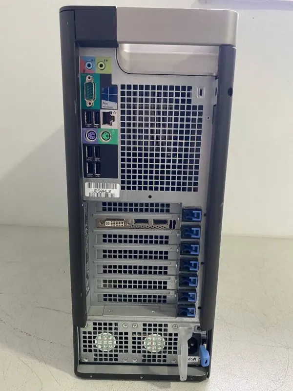 Робоча станція Dell Precision T7810 Tower / 2x Intel Xeon E5-2697 v3 (14 (28) ядер по 2.6 - 3.6 GHz) / 64 GB DDR4 / 480 GB SSD / nVidia Quadro K2200, 4 GB GDDR5, 128-bit / 825W б/в - зображення 4