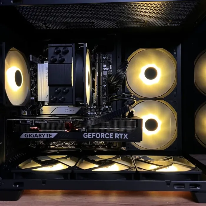 Збірка на замовлення: ігровий ПК AeroCool Dryft Mini Tower / AMD Ryzen 5 7500F (6 (12) ядер по 3,7 - 5,0 ГГц) / 32 ГБ DDR5 / 1000 ГБ SSD M.2 / nVidia GeForce RTX 5070, 12 ГБ GDDR7, 192-bit / 750 Вт - зображення 6