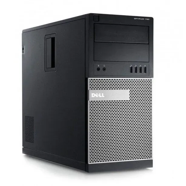 Комп'ютер Dell OptiPlex 790 Tower / Intel Core i7-2600 (4 (8) ядра по 3.4 - 3.8 GHz) / 16 GB DDR3 / 500 GB SSD / Intel HD Graphics 2000 б/в - зображення 2
