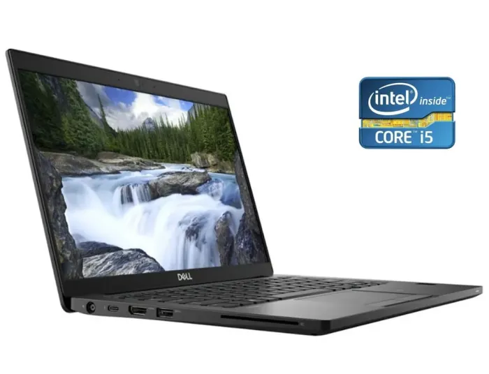 Ультрабук Б-клас Dell Latitude 7390 / 13.3" (1920x1080) IPS / Intel Core i5-8350U (4 (8) ядра по 1.7 - 3.6 GHz) / 8 GB DDR4 / 256 GB SSD / Intel UHD Graphics 620 / WebCam / Win 10 Pro б/в - зображення 1