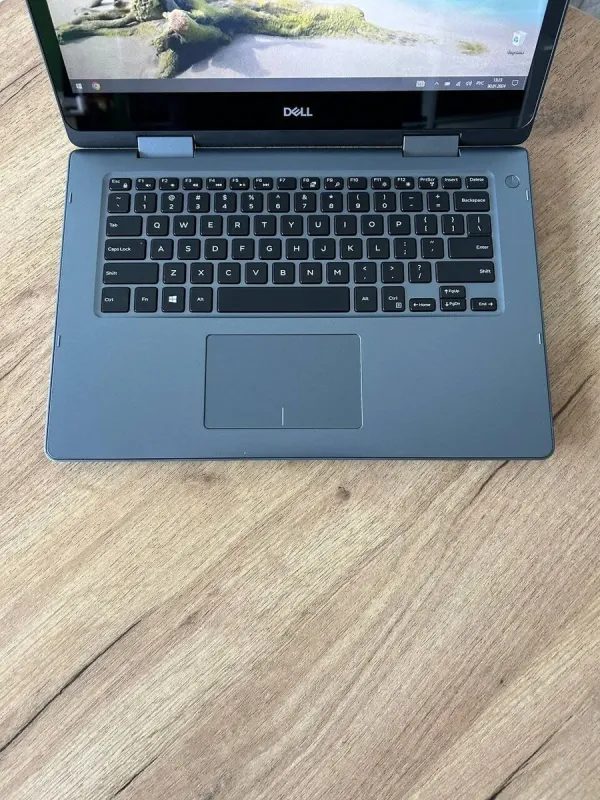 Ультрабук-трансформер Dell Inspiron 5481 / 14" (1366x768) TN Touch / Intel Core i3-8145U (2 (4) ядра по 2.1 - 3.9 GHz) / 4 GB DDR4 / 128 GB SSD / Intel UHD Graphics / WebCam б/в - зображення 7
