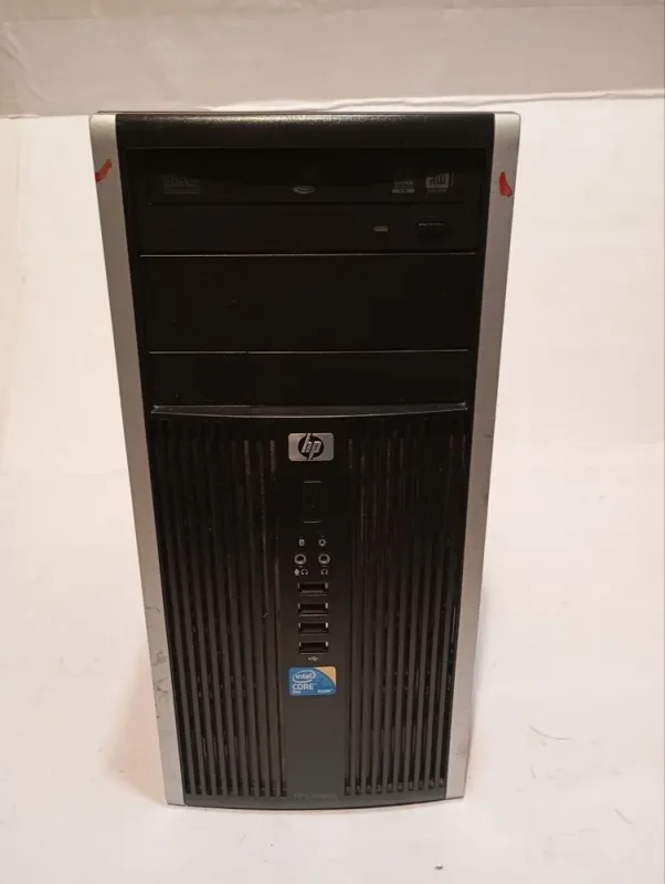 ПК Б-клас HP Compaq 6000 Pro Tower / Intel Core 2 Quad Q8300 (4 ядра по 2.5 GHz) / 8 GB DDR3 / 250 GB HDD / Intel GMA 4500 / DVD-RW б/в - зображення 2