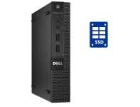 Неттоп Dell OptiPlex 3020 Micro USFF / Intel Pentium G3250T (2 ядра по 2.8 GHz) / 8 GB DDR3 / 256 GB SSD / Intel HD Graphics б/в