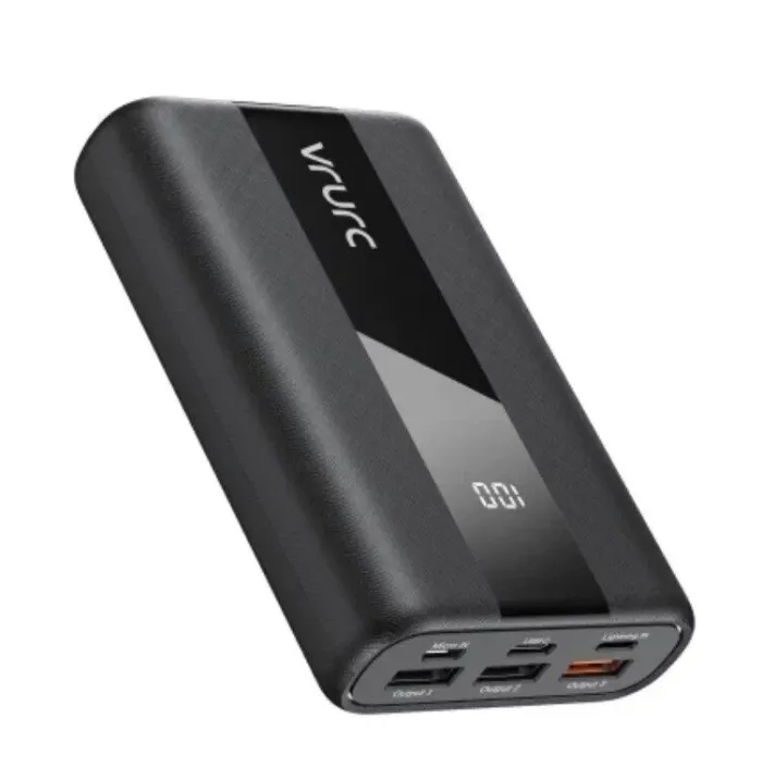 УМБ Power Bank Vrurc T2055 / 20000 mAh / 20W / 5V/3A - зображення 1