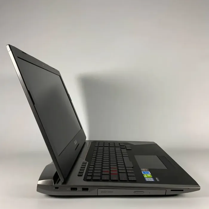 Ігровий ноутбук Asus ROG GL752VS / 17.3" (1920x1080) IPS / Intel Core i7-6820HK (4 (8) ядра по 2,7 - 3,6 ГГц) / 16 ГБ DDR4 / 500 ГБ SSD / nVidia GeForce GTX 1070, 8 ГБ GDDR5, 256-біт / HDMI / WebCam б/в - зображення 11