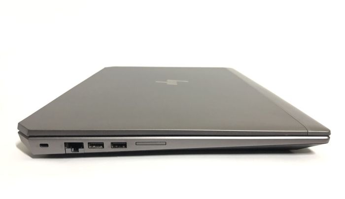 Мобільна робоча станція HP Zbook 15 G5 / 15,6'' (1920x1080) IPS / Intel Core i7-8850H (6 (12) ядра по 2,6 - 3,4 ГГц) / 32 ГБ DDR4 / 512 ГБ SSD NVMe / nVidia Quadro P2000, 4 ГБ GDDR5, 128-біт / WebCam / Win 11 Pro б/в - зображення 4