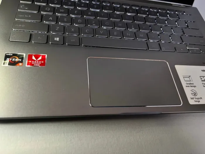 Ноутбук-трансформер Asus Q406D / 14" (1920x1080) IPS Touch / AMD Ryzen 5 3500U (4 (8) ядра по 2.1 - 3.7 GHz) / 8 GB DDR4 / 256 GB SSD / AMD Radeon Vega 8 Graphics / WebCam б/в - зображення 3