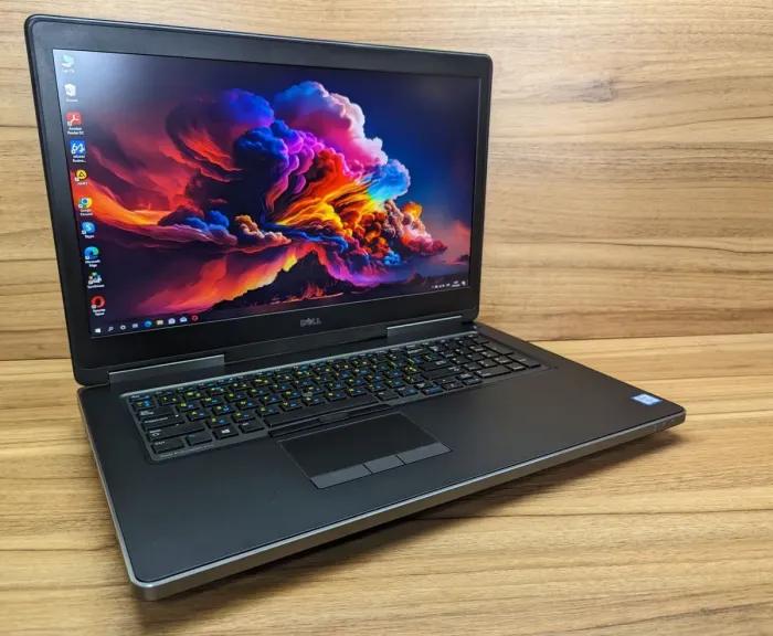 Мобільна робоча станція Dell Precision 7710 / 17.3" (1920x1080) IPS / Intel Core i7-6920HQ (4 (8) 2.9 - 3.8 GHz) / 32 GB DDR4 / 480 GB SSD / nVidia Quadro M3000M, 4 GB GDDR5, 256-bit / WebCam / Windows 10 б/в - зображення 4