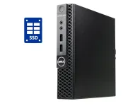 Неттоп Dell OptiPlex 3050 USFF / Intel Core i3-6100T (2 (4) ядра по 3.2 GHz) / 8 GB DDR4 / 250 GB SSD NVMe / Intel HD Graphics 530 б/в