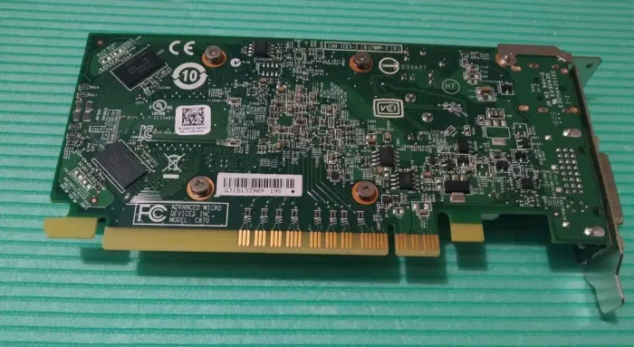 Дискретна відеокарта AMD Radeon R5 340X, 2 GB GDDR3, 64-bit / 1x DVI, 1x DisplayPort / Для корпусів форм-фактора SFF б/в - зображення 3