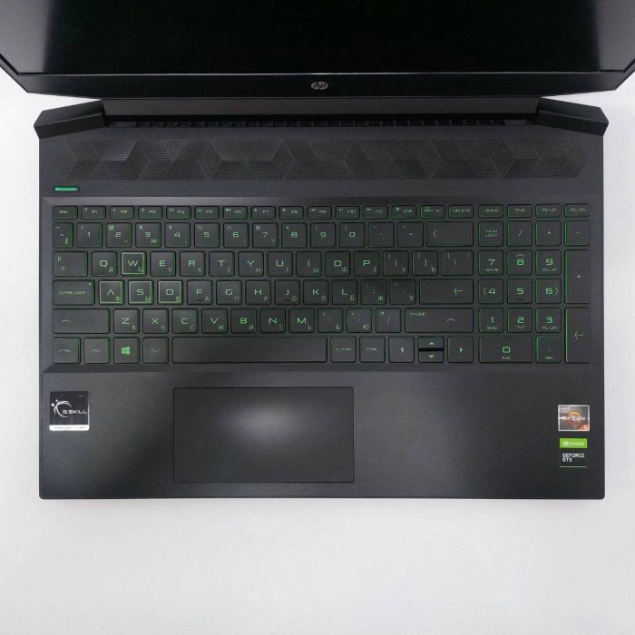 Ігровий ноутбук HP Pavilion Gaming Laptop 15 / 15,6" (1920x1080) IPS / AMD Ryzen 5 3550H (4 (8) ядра по 2,1 - 3,7 ГГц) / 16 ГБ DDR4 / 256 ГБ SSD + 1000 ГБ HDD / nVidia GeForce GTX 1650 TI, 4 ГБ GDDR5, 128-біт / WebCam б/в - зображення 4