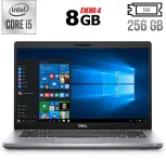 Ультрабук Б-клас Dell Latitude 5410 / 14" (1920x1080) IPS / Intel Core i5-10310U (4 (8) ядра по 1.7 - 4.4 GHz) / 8 GB DDR4 / 256 GB SSD / Intel UHD Graphics / WebCam / Windows 10 б/в
