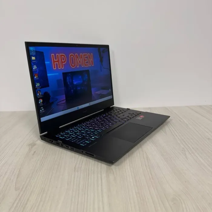Ігровий ноутбук HP Omen 16-c0002dx / 16.1" (1920x1080) IPS / AMD Ryzen 7 5800H (8 (16) ядер по 3.2 - 4.4 GHz) / 16 GB DDR4 / 512 GB SSD NVMe / AMD Radeon RX 6600M, 8 GB GDDR6, 128-bit / WebCam б/в - зображення 4