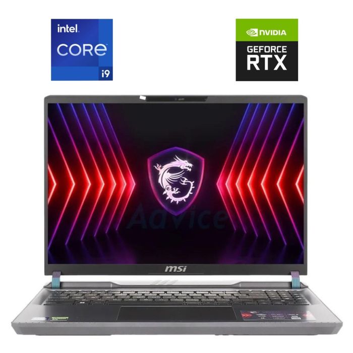 Ігровий ноутбук MSI Vector 16 HX A14VHG-692US / 16" (2560x1600) IPS / Intel Core i9-14900HX (24 (32) ядра по 2,2 - 5,8 ГГц) / 32 ГБ DDR5 / 1000 ГБ SSD M.2 / nVidia GeForce RTX 4080, 12 ГБ GDDR6, 192-біт / WebCam / Win 11 б/в - изображение 1