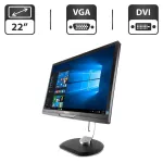 Монітор Philips Brilliance 220S2SB/22" (1680x1050) TN/VGA, DVI/VESA 100x100 + Кабель живлення б/в