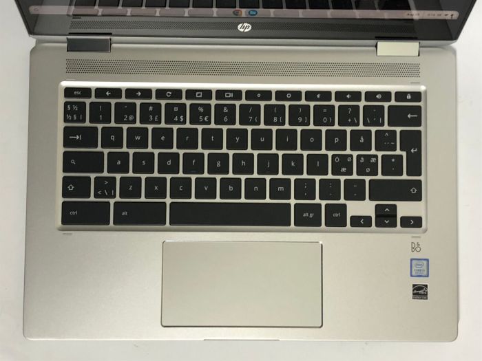 Ультрабук-трансформер HP Chromebook x360 14 G1 / 14" (1920x1080) IPS Touch / Intel Core i3-8130U (2 (4) ядра по 2.2 - 3.4 GHz) / 8 GB DDR4 / 64 GB eMMC / Intel UHD Graphics 620 / WebCam / ChromeOS б/в - зображення 10