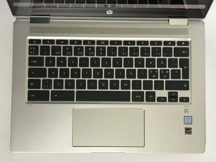 Ультрабук-трансформер HP Chromebook x360 14 G1 / 14" (1920x1080) IPS Touch / Intel Core i3-8130U (2 (4) ядра по 2.2 - 3.4 GHz) / 8 GB DDR4 / 64 GB eMMC / Intel UHD Graphics 620 / WebCam / ChromeOS б/в - зображення 10