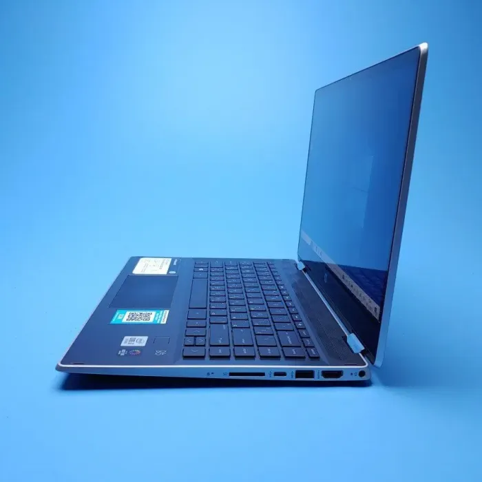 Ультрабук-трансформер Б-клас HP Pavilion x360 14-dh2034nr / 14" (1920x1080) IPS Touch / Intel Core i7-1065G7 (4 (8) ядра по 1.3 - 3.9 GHz) / 16 GB DDR4 / 240 GB SSD / Intel Iris Plus Graphics / WebCam / Win 10 Home б/в - зображення 5
