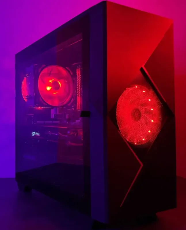 Ігровий ПК Tower / AMD Ryzen 5 5500 (6 (12) ядер по 3.6 - 4.2 GHz) / 16 GB DDR4 / 500 GB SSD / nVidia GeForce GTX 1070, 8 GB GDDR5, 256-bit б/в - зображення 2