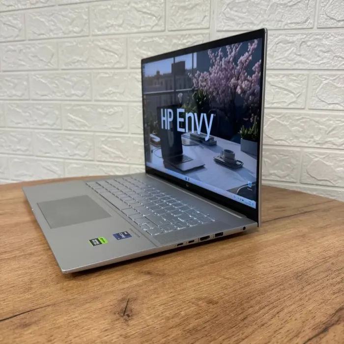 Ігровий ультрабук HP Envy 16-h1023dx / 16" (2560x1600) IPS Touch / Intel Core i9-13900H (14 (20) ядер по 2.6 - 5.4 GHz) / 16 GB DDR5 / 1000 GB SSD NVMe / nVidia GeForce RTX 4060, 8 GB GDDR6, 128-bit / WebCam б/в - зображення 5