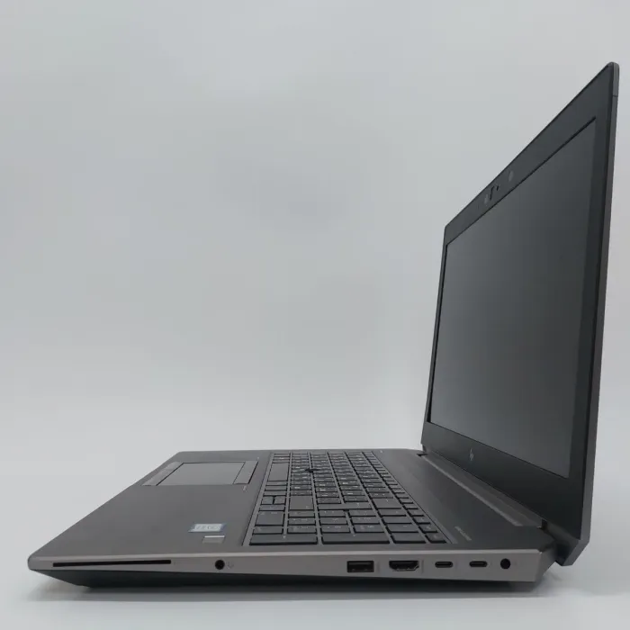 Мобільна робоча станція HP ZBook 15 G6 / 15,6" (1920x1080) IPS / Intel Core i7-9850H (6 (12) ядра по 2,6 - 4,6 ГГц) / 16 ГБ DDR4 / 512 ГБ SSD / nVidia Quadro T1000, 4 ГБ GDDR5, 128-біт / WebCam б/в - зображення 5