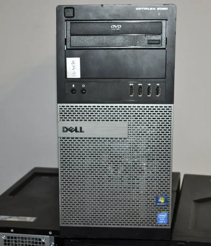 Комп'ютер Dell OptiPlex 9020 Tower / Intel Core i5-4430 (4 ядра по 3.0 - 3.2 GHz) / 8 GB DDR3 / 320 GB HDD / Intel HD Graphics 4600 / DVD-ROM б/в - зображення 2