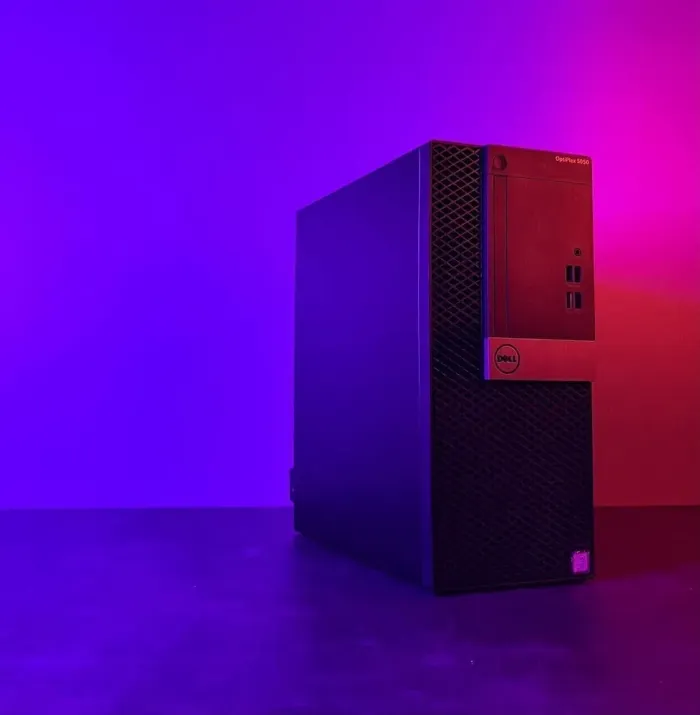 Ігровий ПК Dell OptiPlex 5050 Tower / Intel Core i7-6700 (4 (8) ядра по 3.4 - 4.0 GHz) / 32 GB DDR4 / 500 GB SSD + 1000 GB HDD / AMD Radeon RX 580, 8 GB GDDR5, 256-bit б/в - зображення 2