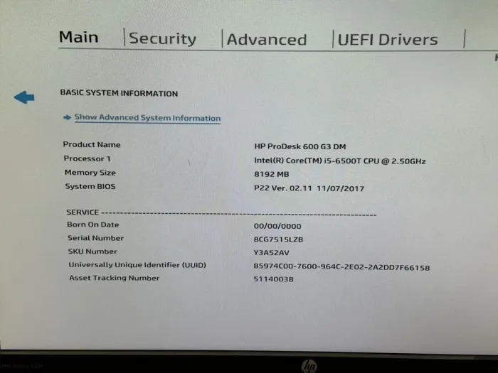 Неттоп HP ProDesk 600 G3 Mini USFF / Intel Core i5-6500T (4 ядра по 2.5 - 3.1 GHz) / 8 GB DDR4 / 120 GB SSD / Intel HD Graphics 530 / DisplayPort б/в - зображення 7