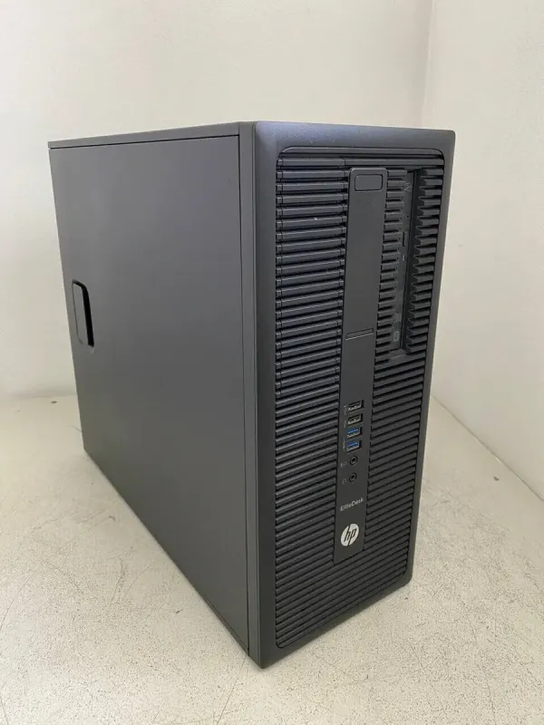 Комп'ютер HP EliteDesk 800 G2 Tower / Intel Core i5-6500 (4 ядра по 3.2 - 3.6 GHz) / 8 GB DDR4 / 256 GB SSD / Intel HD Graphics 530 / DVD-ROM б/в - зображення 3