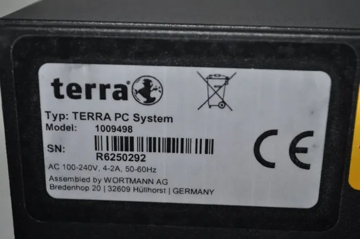 Комп'ютер Terra SFF / Intel Core i3-6320 (2 (4) ядра по 3,90 ГГц) / 12 ГБ DDR4 / 1000 ГБ HDD / Intel HD Graphics 530 / DVD-ROM / Без ОС б/в - зображення 6