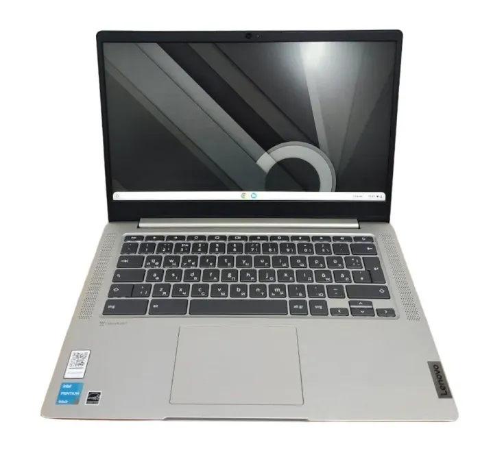 Ноутбук Lenovo IdeaPad 5 Chrome 14ITL6 / 14" (1920x1080) IPS Touch / Intel Pentium Gold 7505 (2 (4) ядра по 2.0 - 3.5 GHz) / 4 GB DDR4 / 128 GB SSD / Intel UHD Graphics / WebCam / ChromeOS б/в - зображення 2