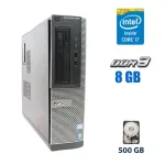 Комп'ютер Dell / Intel Core i7-2600K (4 (8) ядра по 3.4 - 3.8 GHz) / 8 GB DDR3 / 500 GB HDD / Intel HD Graphics 3000 / DVD-ROM б/в