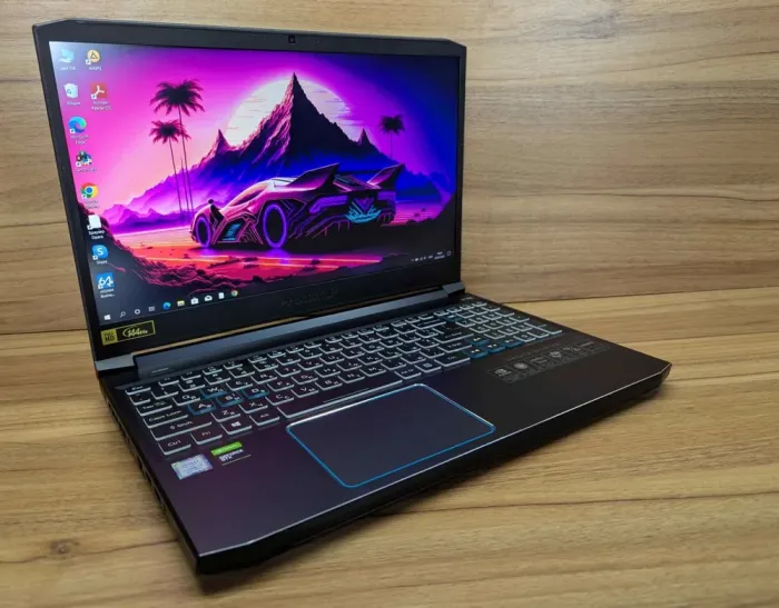 Ігровий ноутбук Acer Predator PH315-52 / 15.6" (1920x1080) IPS / Intel Core i7-9750H (6 (12) ядер по 2.6 - 4.5 GHz) / 16 GB DDR4 / 500 GB SSD / nVidia GeForce GTX 1660 Ti, 6 GB GDDR6, 192-bit / WebCam / Windows 10 б/в - зображення 4