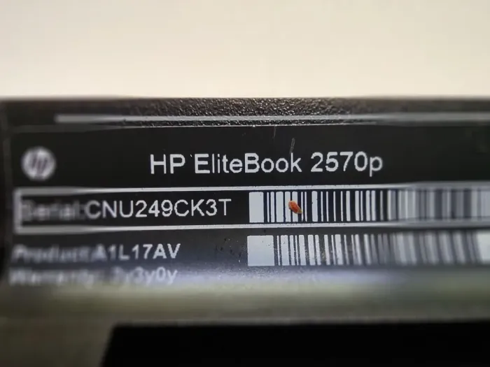 Нетбук HP EliteBook 2570p / 12.5" (1366x768) TN / Intel Core i5-3360M (2 (4) ядра по 2.8 - 3.5 GHz) / 4 GB DDR3 / 320 GB HDD / Intel HD Graphics 4000 / WebCam б/в - зображення 7