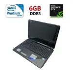 Ноутбук Asus K50 / 15.6" (1366x768) TN / Intel Pentium T4500 (2 ядра по 2.3 GHz) / 6 GB DDR3 / 500 GB HDD / nVidia GeForce GT 320M, 1 GB DDR3, 128-bit / WebCam б/в